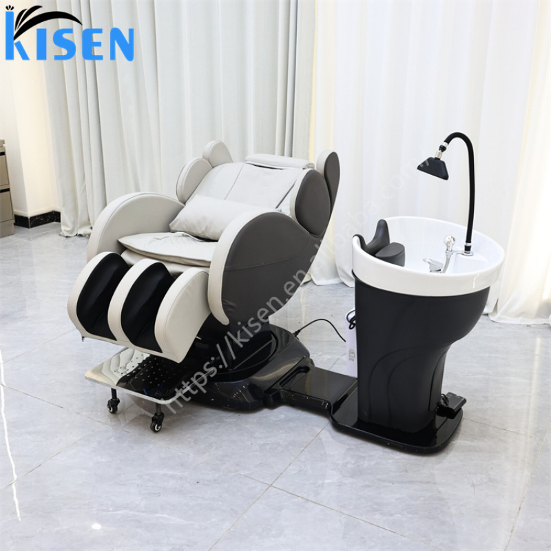 Spa Wellness Massage - custom.Luxury Rotation Hair Washing Chair Modern