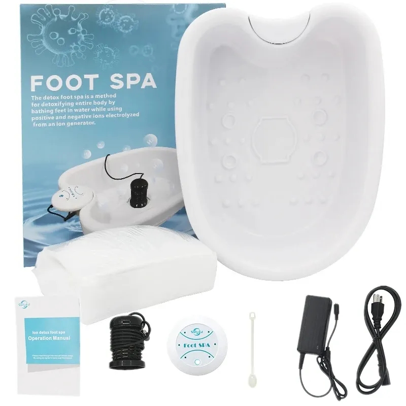 Spa Wellness Massage - Ionic Detox Foot Bath Massage Machine
