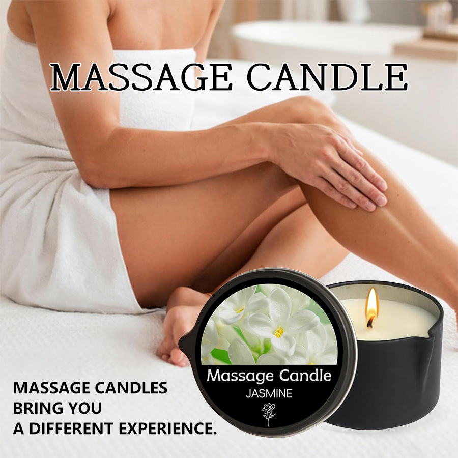 Massage Candle Melting - Massage Candle -Essential Oil- Six different