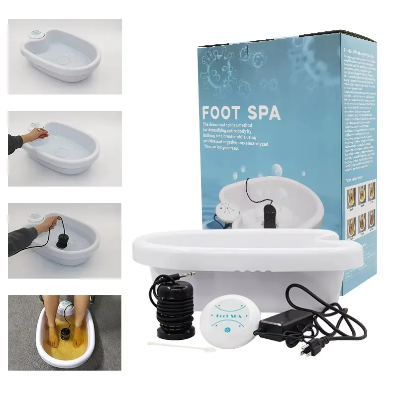 Spa Wellness Massage - Detox Ion Electric Foot Spa Bath