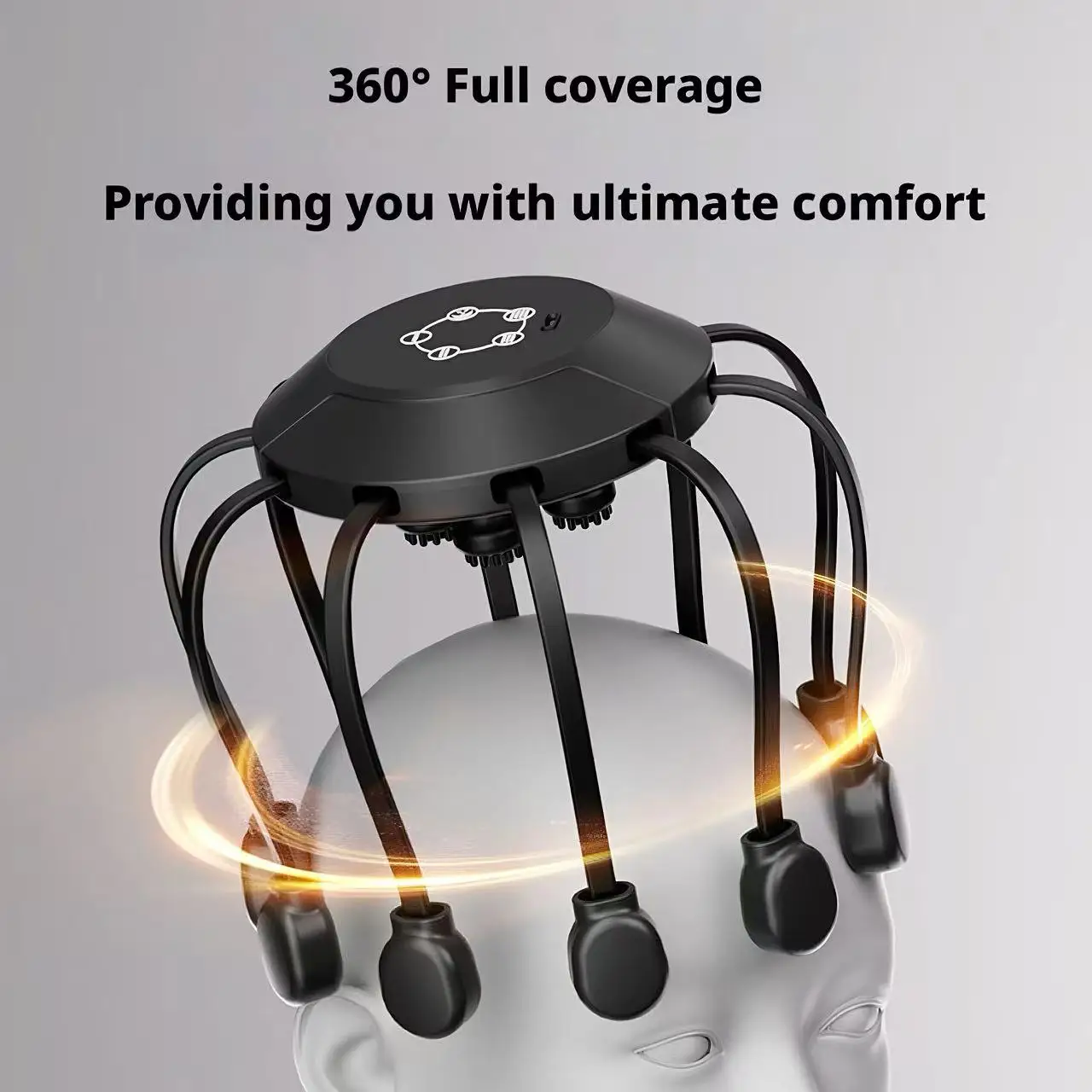 Spa Wellness Massage - Electric Octopus Head Massager 10/14 Claws