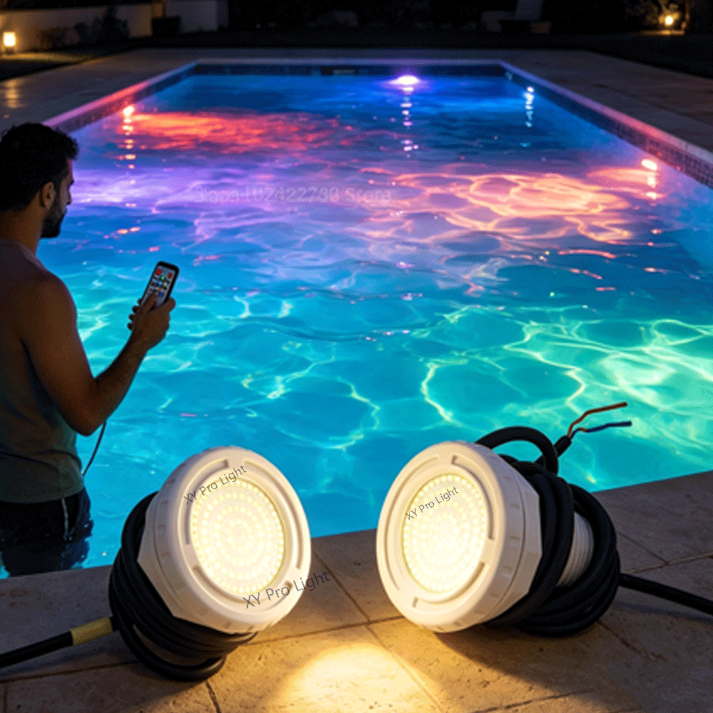15W Plastic Film Pool Lighting - Xy Spa & Wellness ulasan dan harga