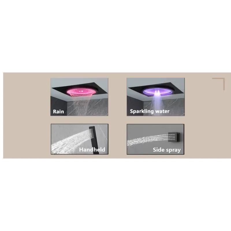 Smart LED Shower Set Bathroom  - Spa & Wellness Hotel Diamond Ustroń ulasan dan harga