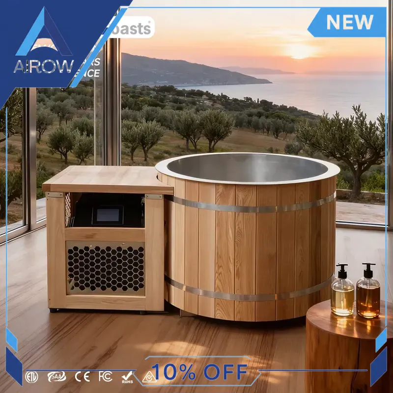 for Wood Cold Plunge Tub 1HP C - Spa Wellness Gym ulasan dan harga