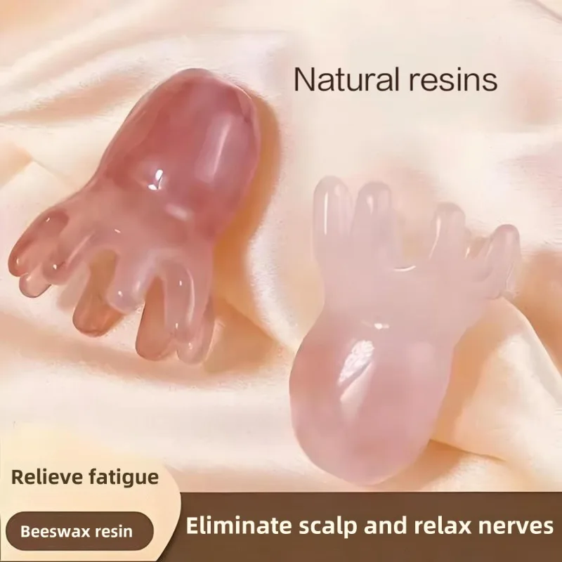 Portable Resin Octopus Comb  S - Spa Wellness Massage ulasan dan harga