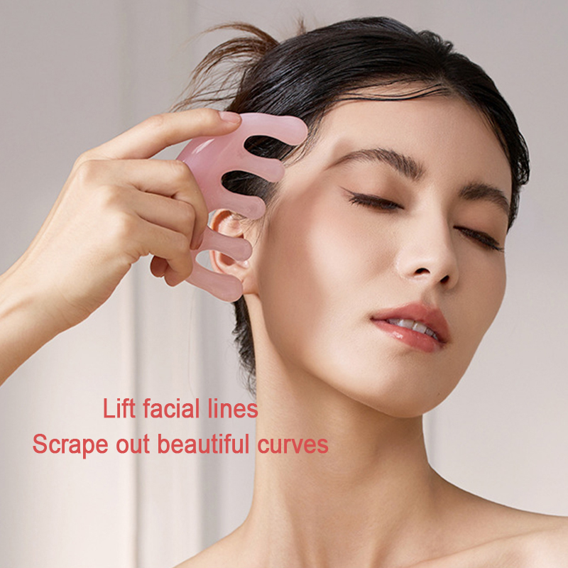 Face Lifting Guasha Resin Scra - Spa Wellness Massage ulasan dan harga