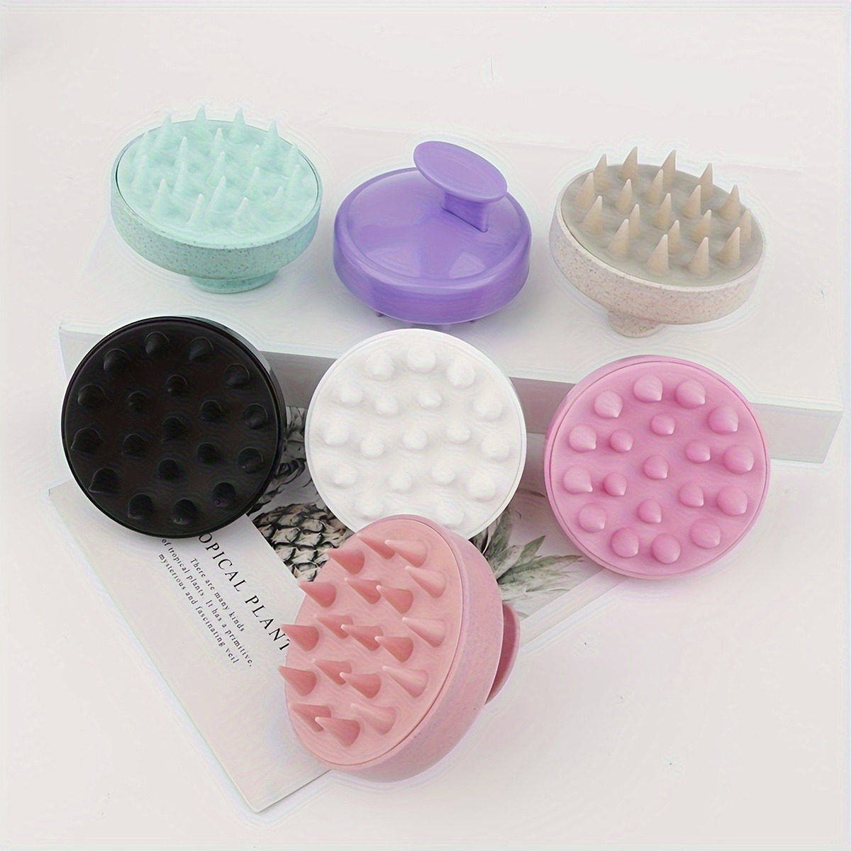2-in-1 Silicone Scalp Massager - Spa Wellness Massage ulasan dan harga