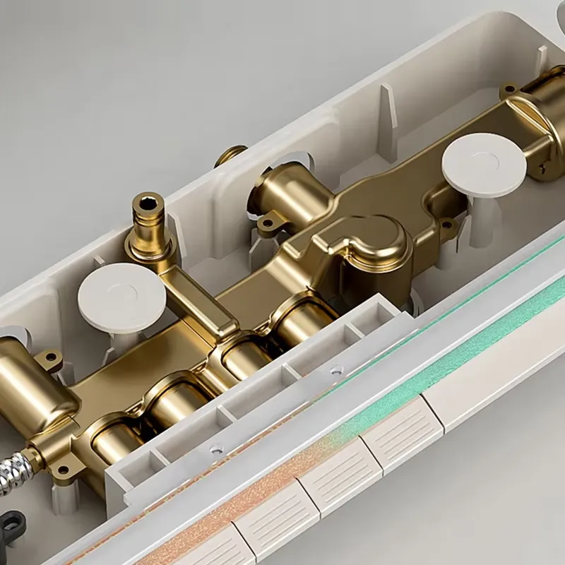 Brass Digital Waterfall Shower - Spa & Wellness Hotel Diamond Ustroń ulasan dan harga