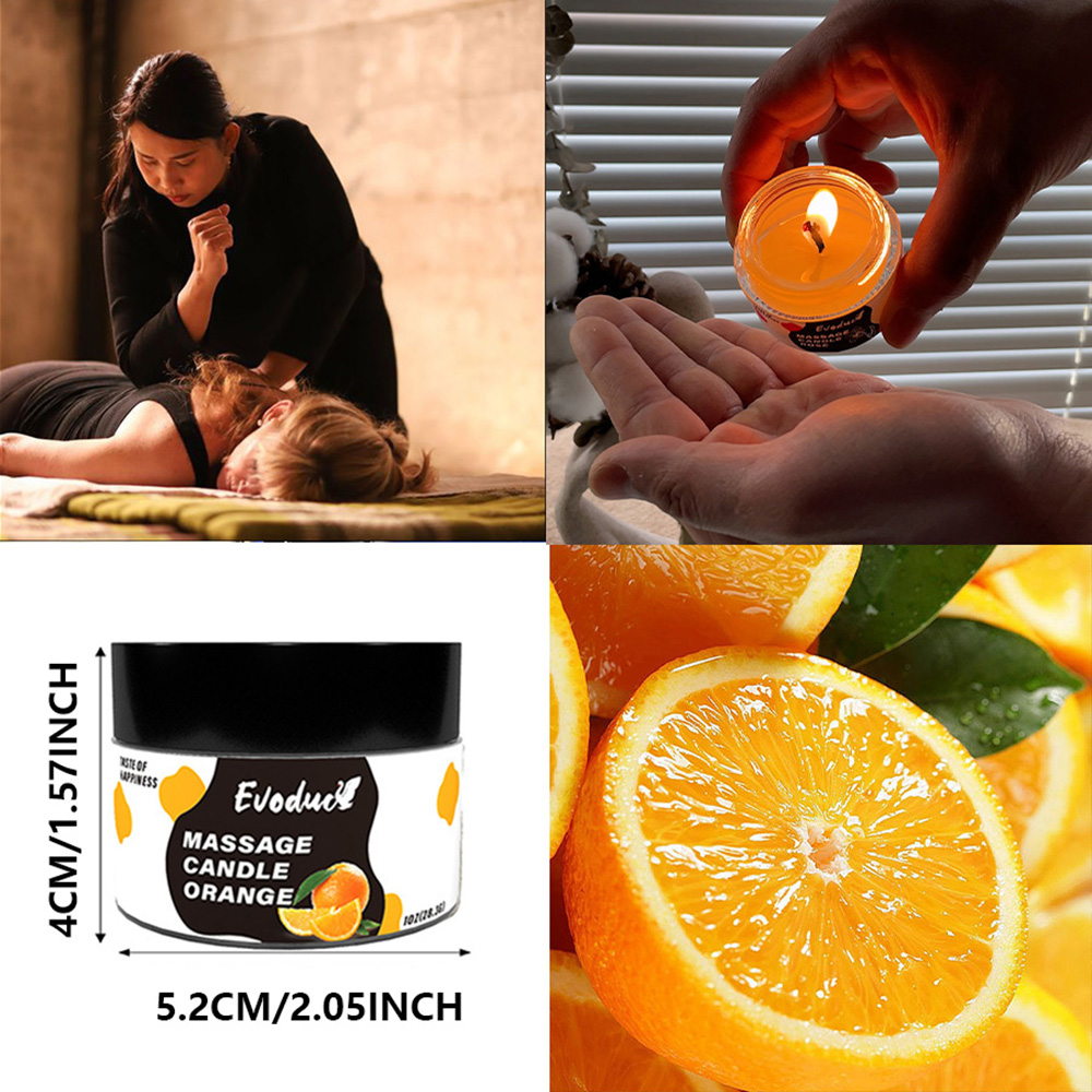 Massage Oil Candle Sweet Orang - Massage Candle Melting ulasan dan harga