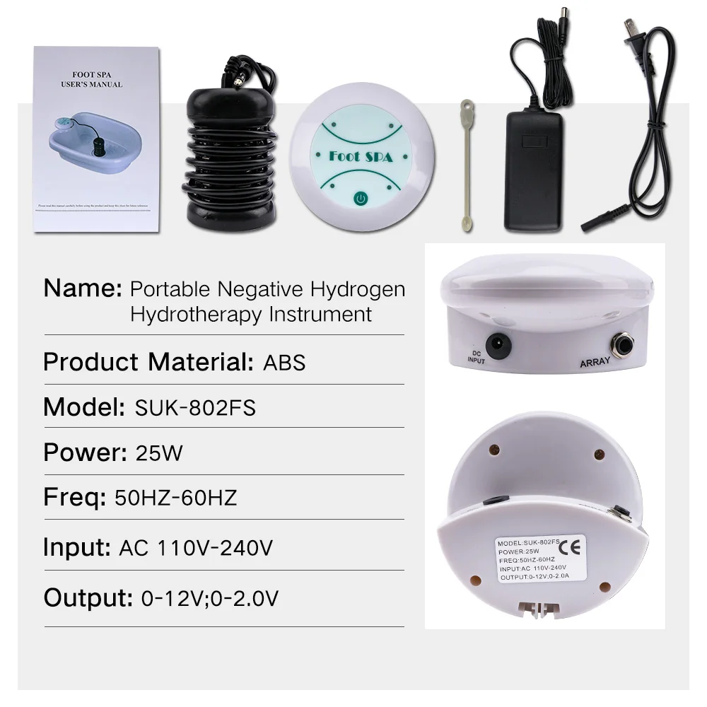 Ionic Foot Bath Detox Ionic De - Spa Wellness Massage ulasan dan harga