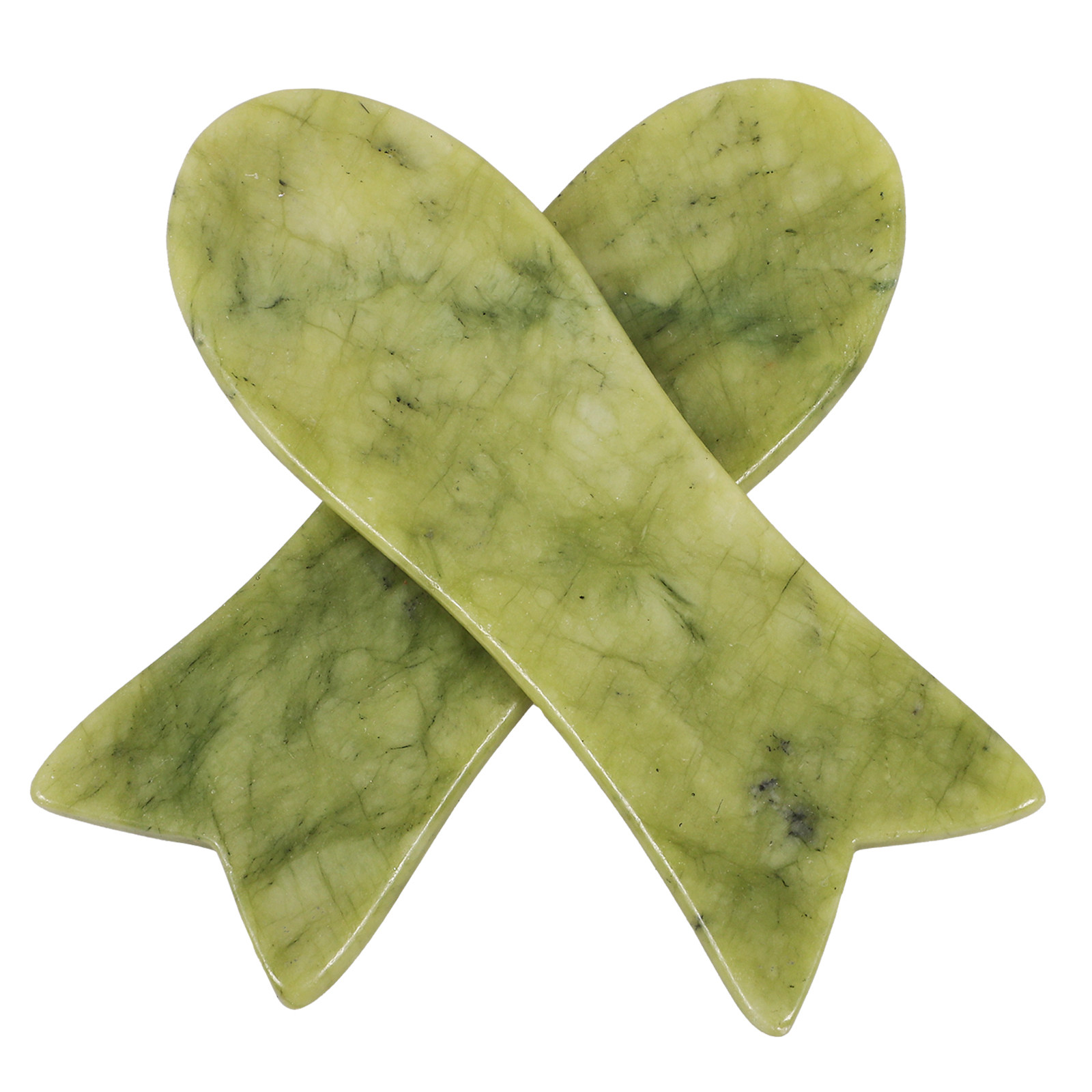 2Pcs Natural Jade Gua Sha Scra - Spa Wellness Massage ulasan dan harga