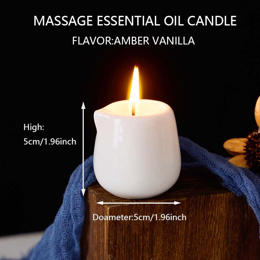 Ceramic Massage Oil Candle Amb - Massage Candle Melting ulasan dan harga