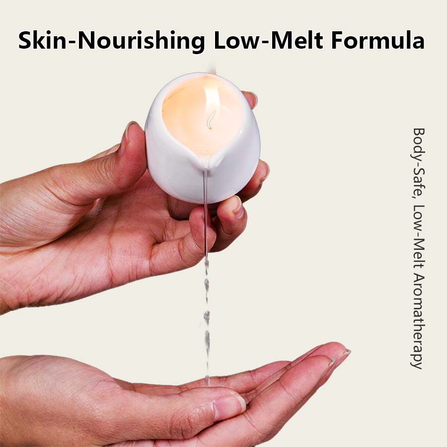 Ceramic Massage Oil Candle Amb - Massage Candle Melting ulasan dan harga
