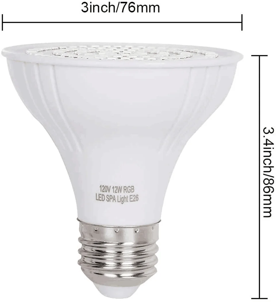 LED Swimming Pool Light E27 E2 - Xy Spa & Wellness ulasan dan harga