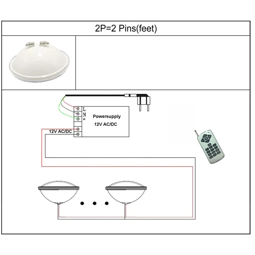 45W 18W RGB LED Underwater Lig - Xy Spa & Wellness ulasan dan harga