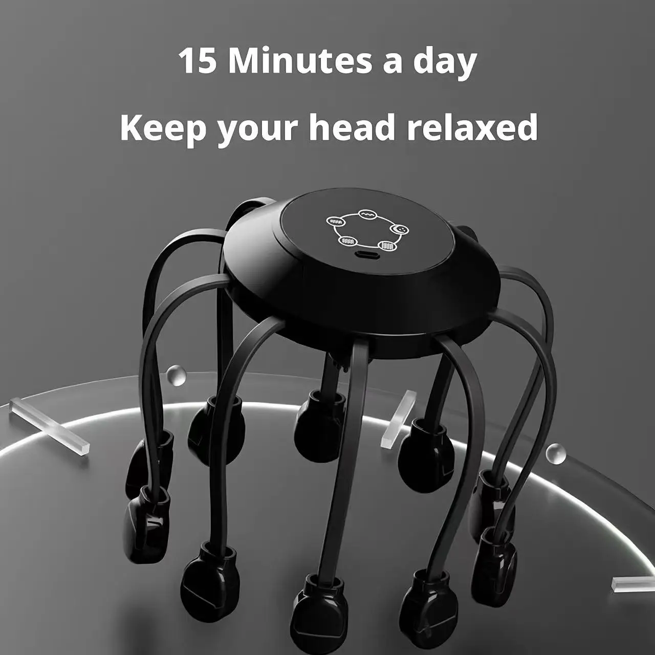 Electric Octopus Head Massager - Spa Wellness Massage ulasan dan harga