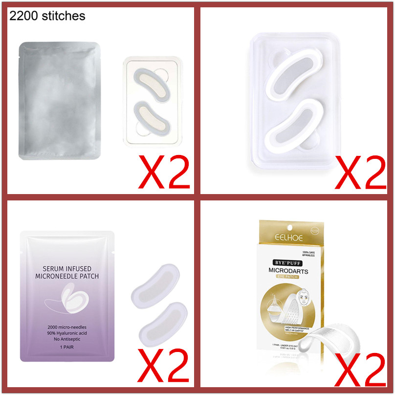 2pairs Micro-needle Under Eye  - Microneedle Patch Eye ulasan dan harga